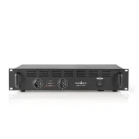 PA Amplifier, RMS output: 2x 100 W @ 8 Ohm / 2x 150 W @ 4 Ohm, 2 Channels, 2U, 19" rack mountable