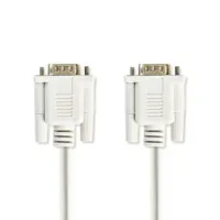 Serial Cable, D-SUB 9-Pin Male, D-SUB 9-Pin Male, Nickel Plated, 2.00 m