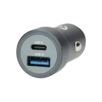 Car Charger, 48 W, 1.5 / 2.0 / 3.0 A, Number of outputs: 2, Port type: USB-A / USB-C™