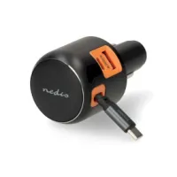 Car Charger, 60 W, 2.4 / 3.0 A, Number of outputs: 3, Port type: USB-A / USB-C™