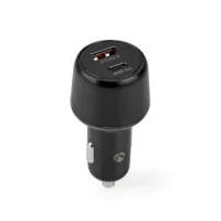 Car Charger, 65 W, 2.0 / 3.0 / 3.25 A, Number of outputs: 2, Port type: USB-A / USB-C™