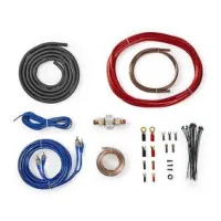 Car Audio Connector Kit, 800 W, Gold Plated, Gift Box