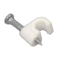 Cable Clips Clip 5 mm White