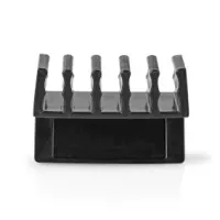 Cable Management, Cable Clip, Click and Go, 2 pcs, Number of slots: 5 Slots