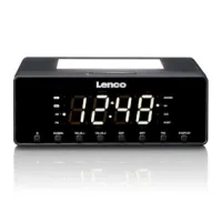 Clock radio with night light