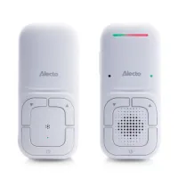 Modern Full Eco audio baby monitor with crystal-clear DECT sound quality and long standby time - White