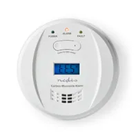 Carbon Monoxide Alarm, Battery Powered, Battery life up to: 5 year, With pause button, With test button
