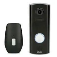 Video doorbell with camera and chime