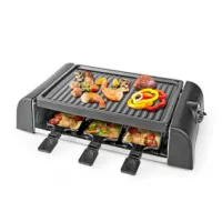 Gourmet / Raclette, Grill, 6 Persons, Spatula, Temperature setting