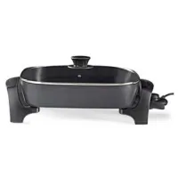 Electric Skillet Pan, 40 cm, Thick-cast Aluminium Body