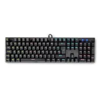 Wired Gaming Keyboard, USB Type-A, Mechanical Keys, LED, German