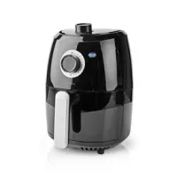 Hot Air Fryer, 2.4 l, Timer: 30 min, Analog, Aluminium / Black
