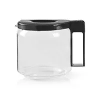 Glass Coffee Jug, Compatible with: Moccamaster CD / GCS / KBG / Excellent 10SN, 1.25 l, Black