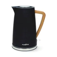 Electric Kettle, 1.7 l, Soft-Touch, Black, Rotatable 360 degrees