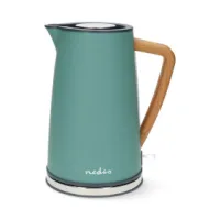 Electric Kettle, 1.7 l, Soft-Touch, Green, Rotatable 360 degrees