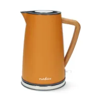 Electric Kettle, 1.7 l, Soft-Touch, Orange, Rotatable 360 degrees