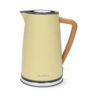 Electric Kettle, 1.7 l, Soft-Touch, Yellow, Rotatable 360 degrees