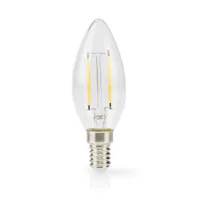 LED Filament Bulb E14, Candle, 2.2 W, 470 lm, 2700 K