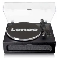 Turntable with 4 speakers built-in and Bluetooth® reception Black
