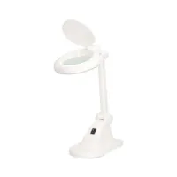 Magnifying Table Lamp, Lens strength: 3 + 12 Diopter, 6500 K, 6 W, 400 lm