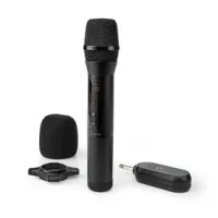 Wireless Microphone Set, 20 Channels, 1 Microphone, Cardioid, 70 Hz - 13 kHz