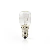 Incandescent Oven Bulb, 25 W, E14, Incandescent, T25