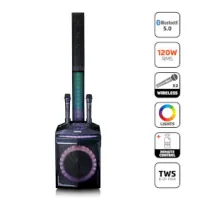 PA with Subwoofer and detachable tweeter column