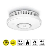 Smoke and carbon monoxide alarm pack White