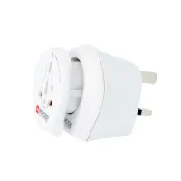 Travel Adapter, Combo - World-to-UK Earthed