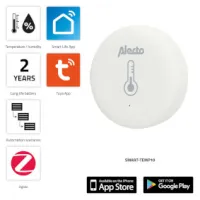 Smart Zigbee temperature and humidity sensor