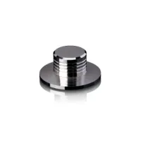 Chrome-plated record stabilizer Turntable weight Silver