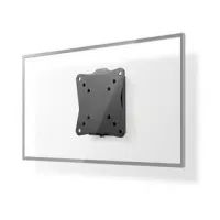 Fixed TV Wall Mount, 13 - 27 ", Maximum supported screen weight: 30 kg, Minimum wall distance: 20 mm, Steel