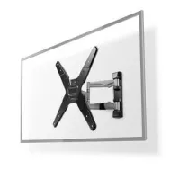Full Motion TV Wall Mount, 23 - 55 ", Maximum supported screen weight: 30 kg, Tiltable, Rotatable