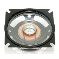 SL87 WPM 4 Ohm waterproof 8 cm (3.3") fullrange speaker with a transparent plastic cone and rubber sealing ring