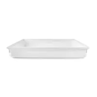 Drip Tray for Washing Machine, Plastic, White, 70 x 70 x 10 cm