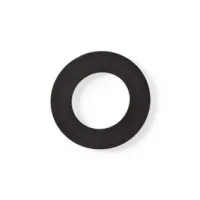 Rubber Seal for Hoses, 3/4'', 10 pcs, Black