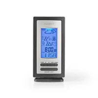 Weather Station, Indoor & Outdoor, Including wireless weather sensor, Weather forecast, Time display