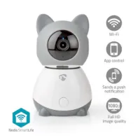 SmartLife Indoor Camera, Full HD 1080p, Pan tilt, Cloud Storage (optional) / microSD (not included), With motion sensor