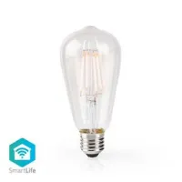 SmartLife LED Filament Bulb, E27, 500 lm, 5 W, Warm White
