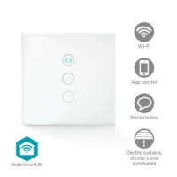 SmartLife Wall Switch, Curtain / Shutter / Sunshade, Wall Mount, 300 W, Android™ / IOS