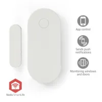SmartLife Door Window Sensor, Zigbee 3.0, Battery Powered, Android™ / IOS, White