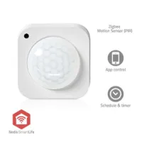 SmartLife Motion Sensor, Light Sensor, Zigbee 3.0, Battery Powered / USB Powered, Detector angle: 100 °