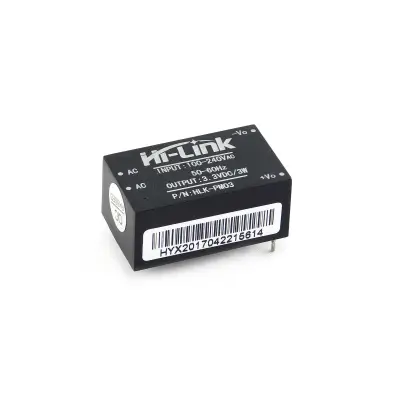 Ultra-compact power supply module HLK-PM03 100-240V / 3.3V 1000mA