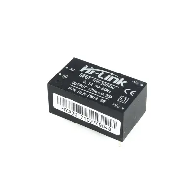 Ultra-compact power supply module HLK-PM12 100-240V / 12V 250mA