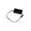 Battery holder for 18650 2S with barrel jack 2.1x5.5
