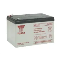 Lead battery Yuasa 12V 12Ah 151*98*98mm klemm 6.35mm