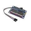 8-kohaline 10-segment LCD Punane 7...13.6V 5-pin juhtmega