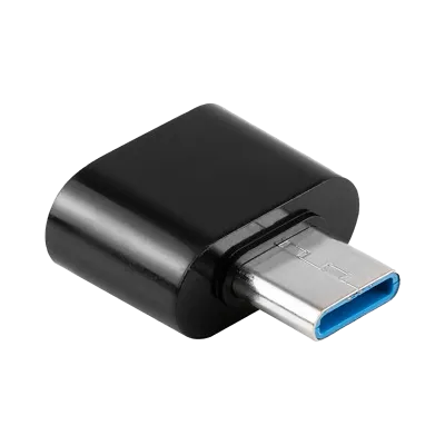 USB A female to USB-C male OTG adapter