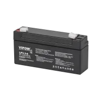 VIPOW 6V 3.3Ah Gel Battery