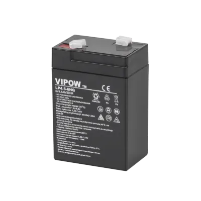 VIPOW Gel Battery 6V 4.5Ah HQ